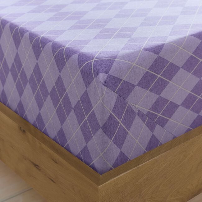 ARGYLE MULTI Single Fitted Sheet 