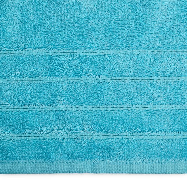  TURKISH COTTON SUPERSOFT 550GSM AQUA Hand Towel