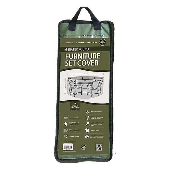 Garland 6 Seater Round Garden Furniture Set Cover