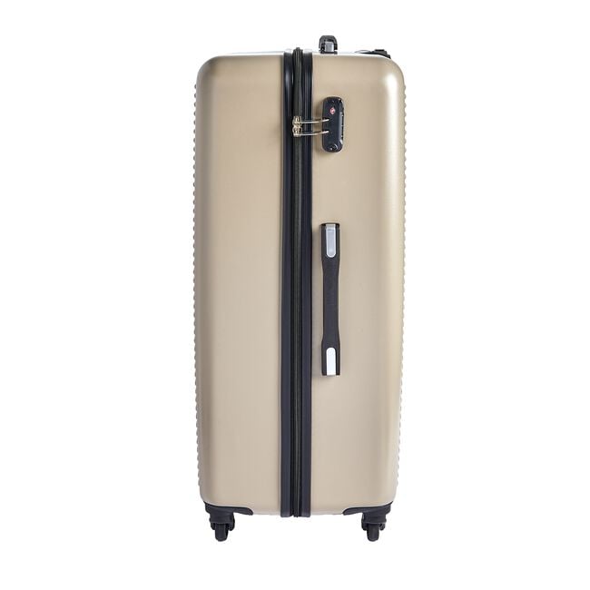 Large Lightweight Hardshell Luggage - Champagne