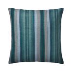 WASHED STRIPE GREEN 45X45 Cushion