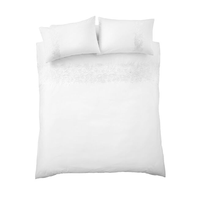 BIANCA SINGLE DUVET COVER Embroidery Floral