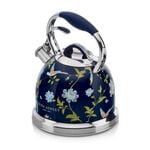 Laura Ashley Elveden Navy Stove Top 3L Kettle