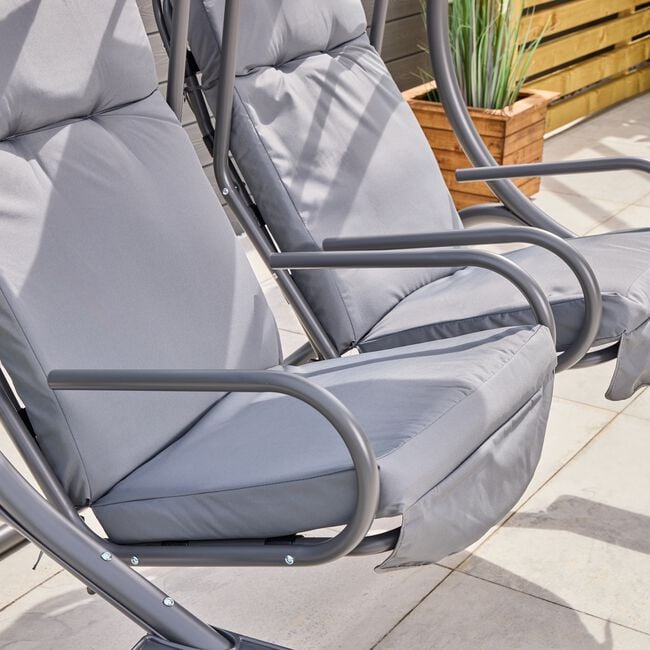 Deluxe 2 Seater Garden Swing Chair