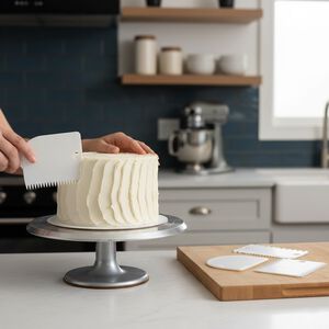 La Cucina 3 Piece Cake Scrapers