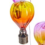 Solar Hot Air Balloon Wind Chime Light