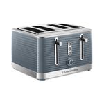 Russell Hobbs Inspire 4 Slice Toaster - Grey