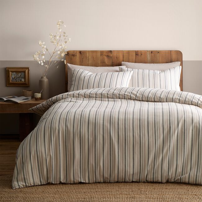 SINGLE DUVET COVER Appletree Yarn Dyed Woven Thin Stripe