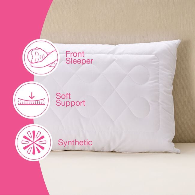 Soft Touch Microfibre Hypoallergenic Pillow