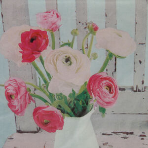 Flower Vase Napkins 20 Pack