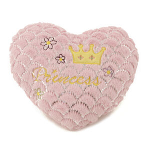 Pink Hearts Princess Cushion 40cm x 40cm