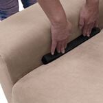 REGAL MILLS EASYSTRETCH VELVET LINEN Armchair Cover