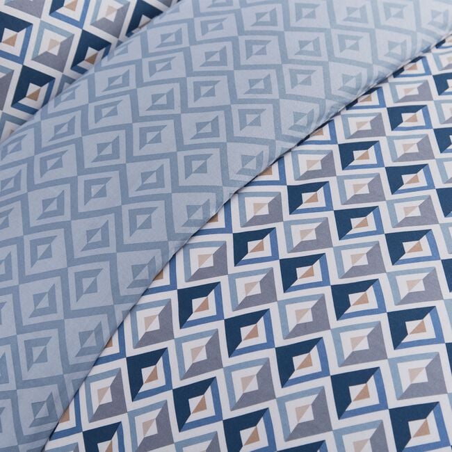 SINGLE DUVET COVER Jenkins Blue