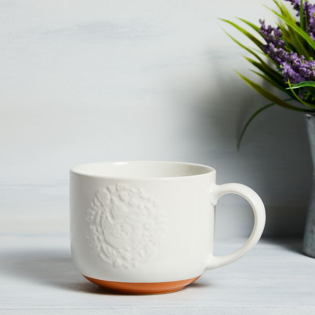 Mason Cash Folk Farmyard Hen Orange Mug - 400ml