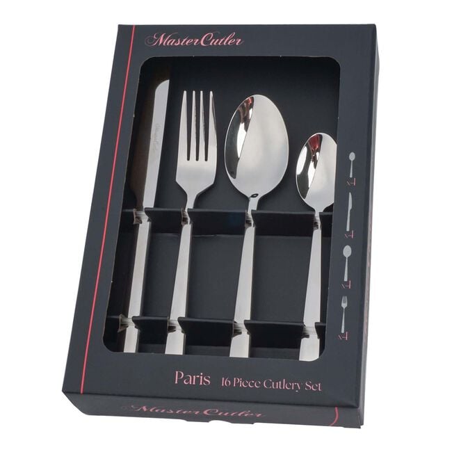 Master Cutler Paris 16 Piece Cutlery Set