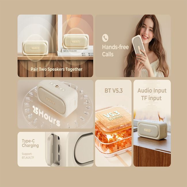 Havit Retro Bluetooth Speaker