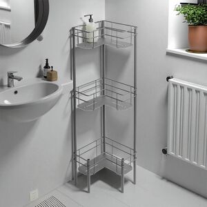 Pifco 3 Tier Bathroom Corner Caddy