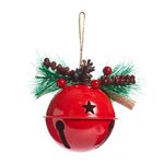 Round Christmas Bell Hanging Tree Decoration
