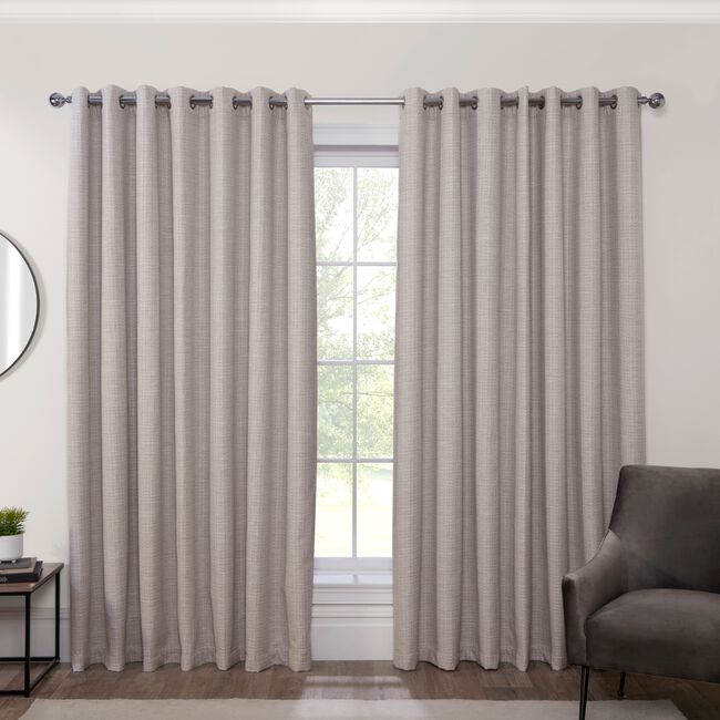 BLACKOUT & THERMAL WAFFLE WEAVE MONO 66x54 Curtain