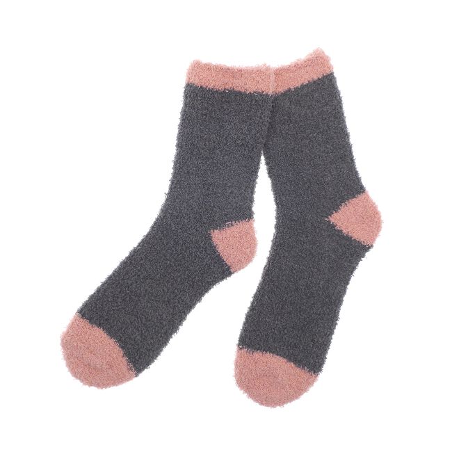 Country Club Fluffy Socks 2Pk - Assorted
