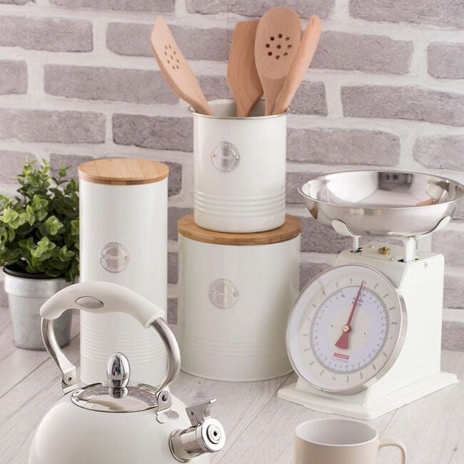 Typhoon Living Tea Canister 1L - Cream