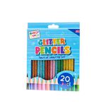 20 Pack Metallic / Neon / Glitter Pencils Assorted