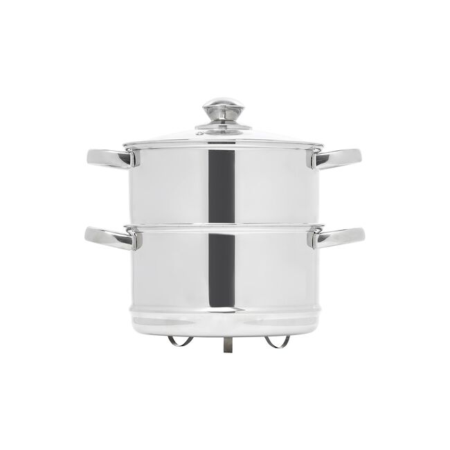 Haden 3 Tier Stainless Steel Steamer 20cm