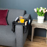 Arm Rest Organiser - Black