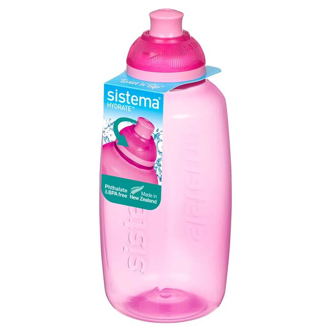 Sistema Twist'N'Sip 380ml Water Bottle