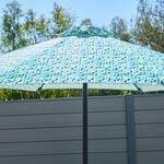 2.7M CRANK & TILT SUN PARASOL Tropical Green