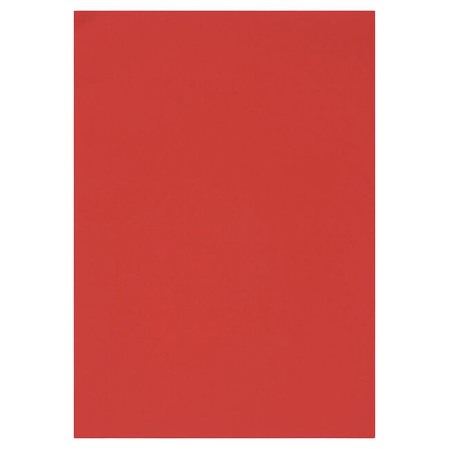Premier Activity A4 160gsm Card 50 Sheets - Red
