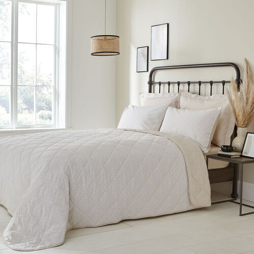 Nicole Day Vienna Bedspread 200cm x 220cm Gold Home Store + More