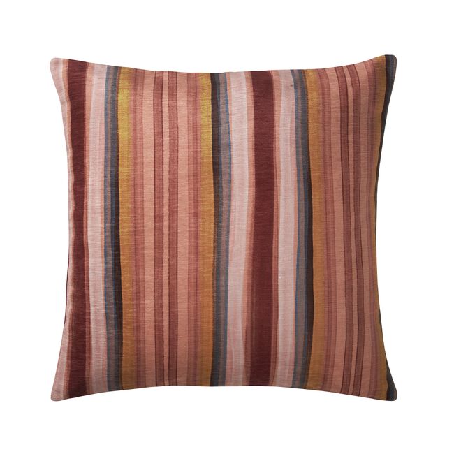 WASHED STRIPE TERRA 45X45 Cushion