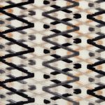 Links Cut Velvet Cushion 45cm x 45cm - Natural