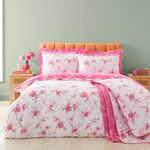 Rosa Bedspread 200cm x 220cm - Pink
