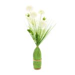 Floral Symphony White Dahlia Faux Bouquet