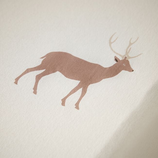 BRUSHED COTTON HART Single Fitted Sheet 