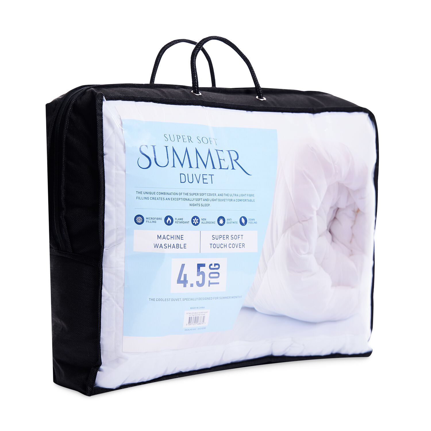 Super Soft Summer 4.5 Tog Duvet Home Store + More
