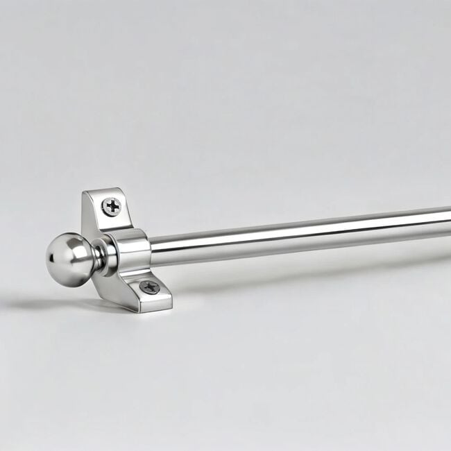 RENAISSANCE STAIR ROD 10MM Satin Steel