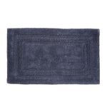 COTTON BORDER BLUE GRANITE 50x80 Bath Mat