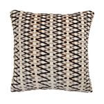 Links Cut Velvet Cushion 45cm x 45cm - Natural