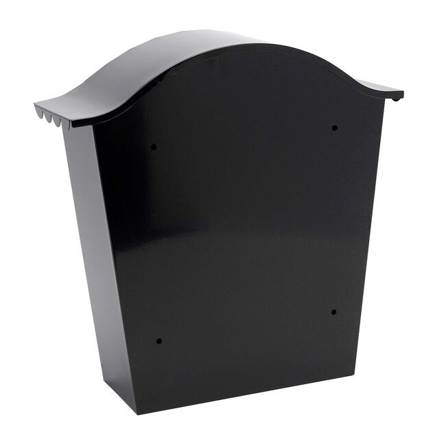 Steel Letterbox Classic Black