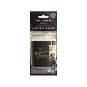 Wax Lyrical Coconut Noir Car Air Freshener