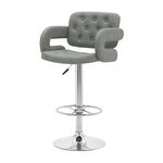 CLARENDON Barstool Light Grey