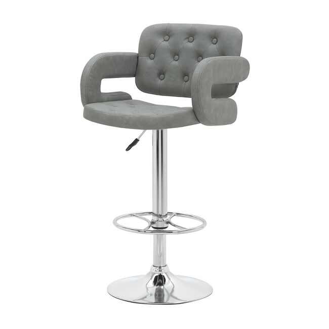 CLARENDON Barstool Light Grey