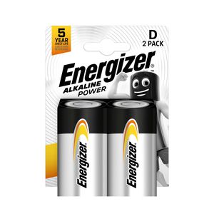 Energizer Alkaline Power D Batteries - 2 Pack