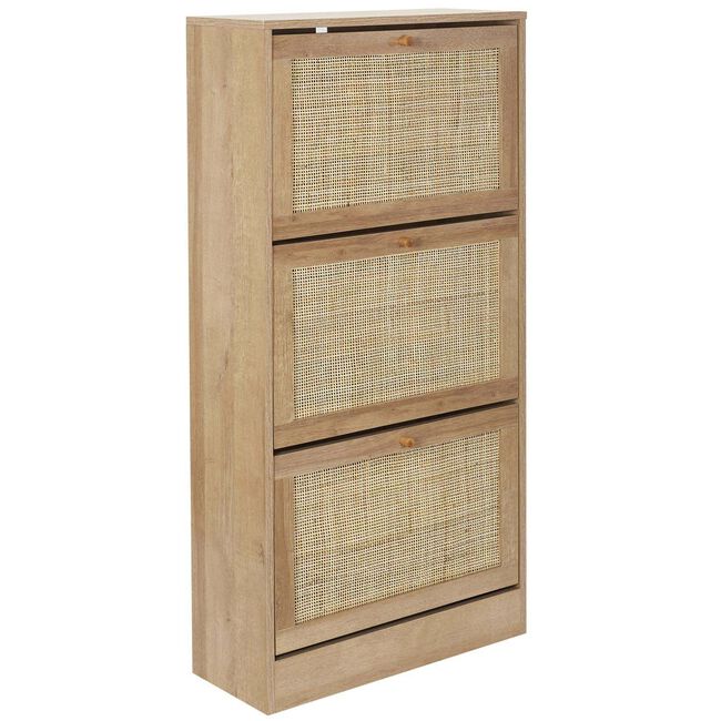 Bali 3 Door Shoe Cabinet 