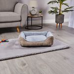 RILEY Small Soft Velvet Pet Bed
