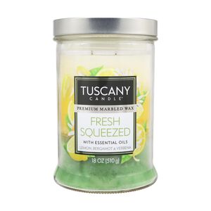 Tuscany Triple Pour Candle Fresh Squeezed 18oz