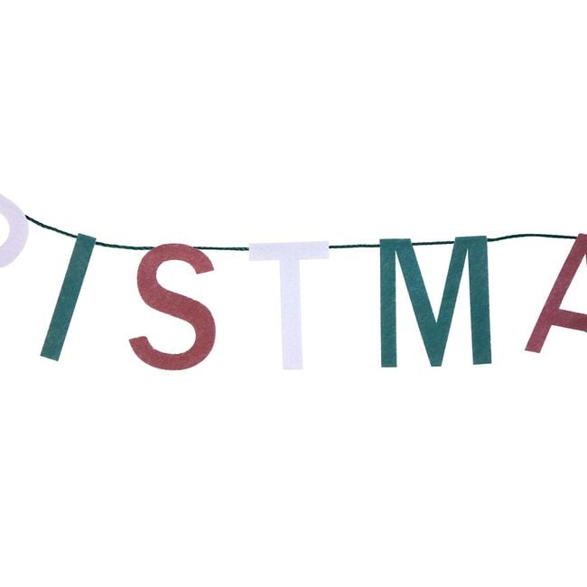 Merry Christmas Bunting